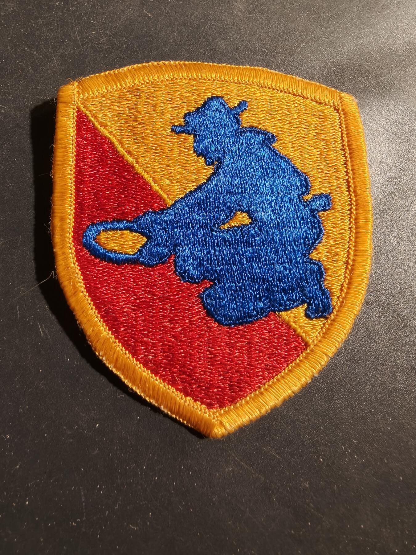 老王徽章第180期 美国陆军第49步兵师臂章