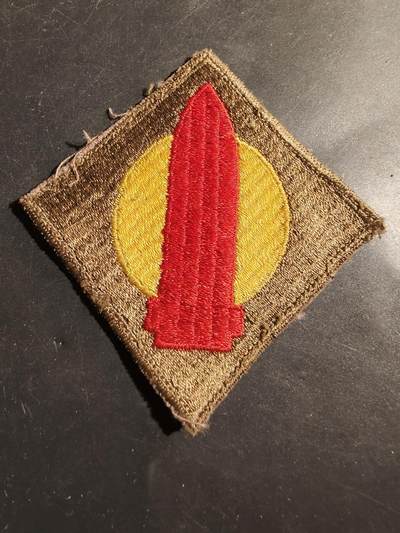 老王徽章第180期 - 美国陆军第1海岸炮兵司令部臂章