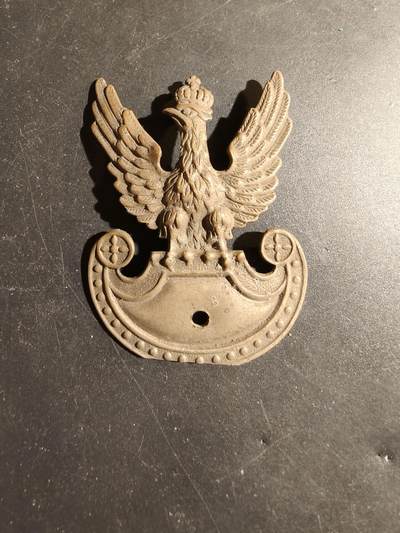 老王徽章第180期 - 波兰二战流亡政府陆军帽徽