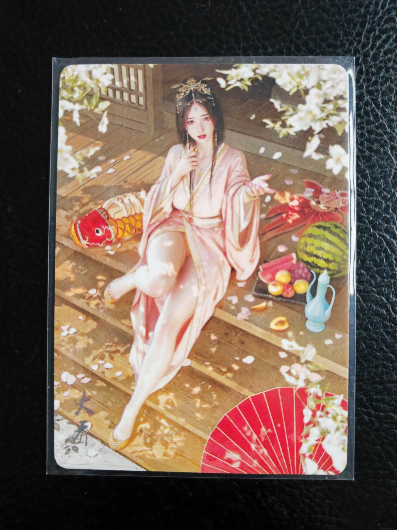 阳大大卡牌拍卖第98期（持续收拍品，周六晚上九点截拍，进群福利早知道） 【裸卡】焱卡文化 燎原三国 龙骧虎跃 刷子 大乔 光腿版 限编055/100