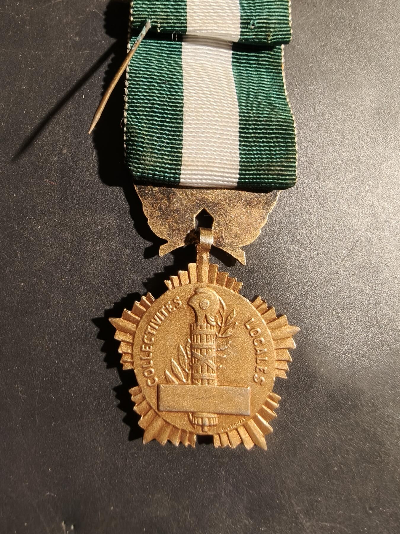 老王徽章第180期 法国金级地方嘉奖奖章