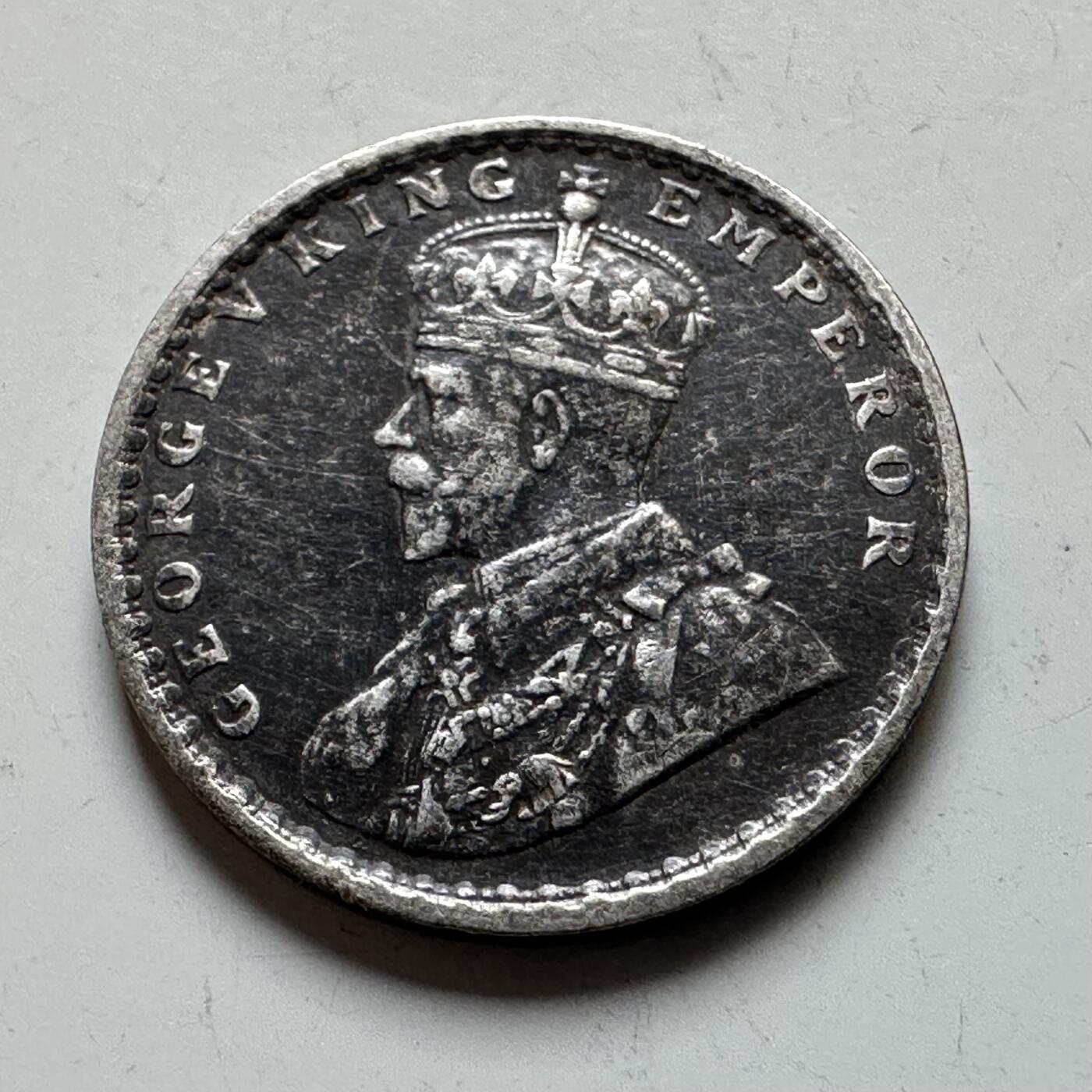 🌹外币初藏🌹🐯2026年第16场 快递将在12号停运 年前需发货的抓紧 ，年后正月十五恢复发货 英属印度1912年2安娜银币