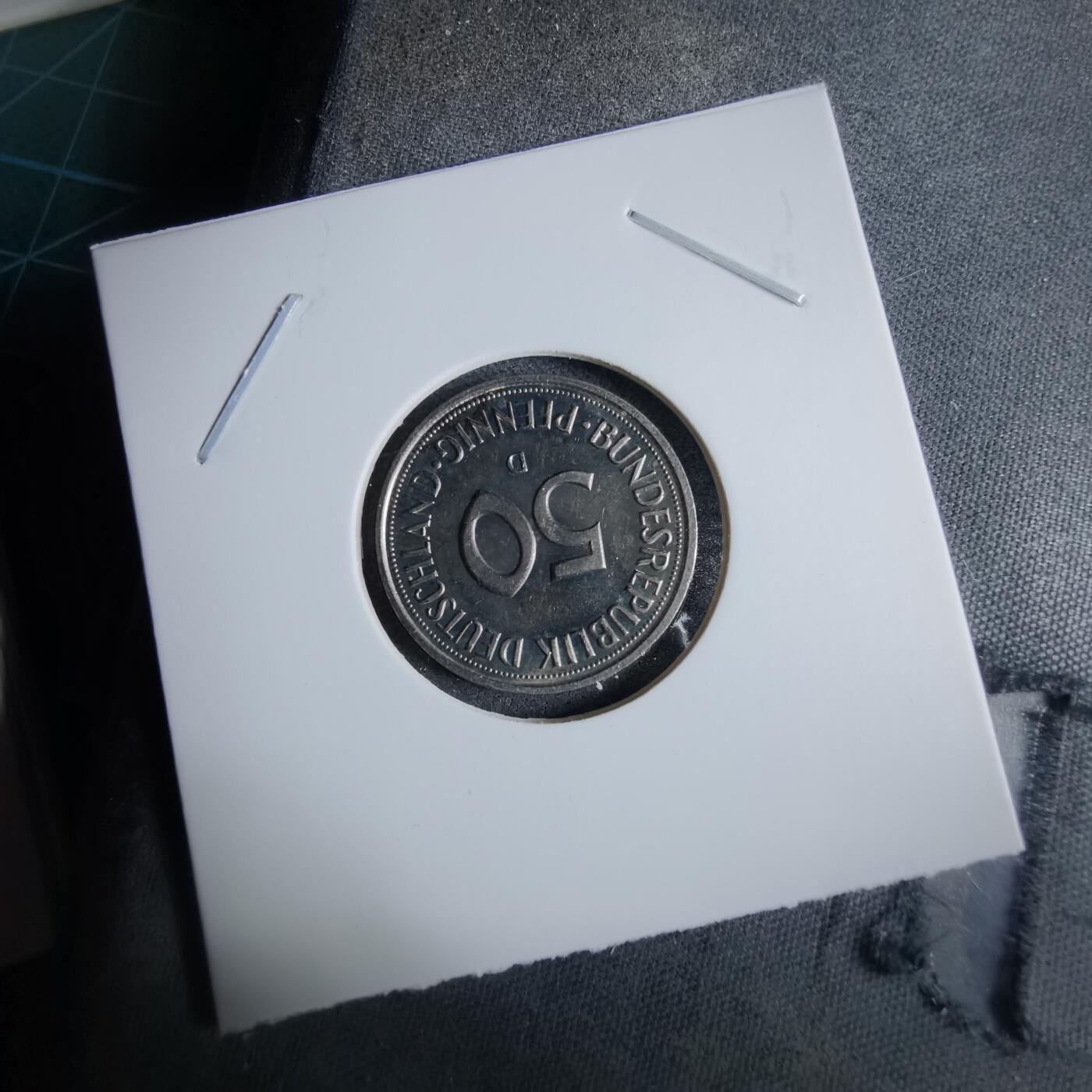 沼泽如烟--第985场 德国1993年50芬尼