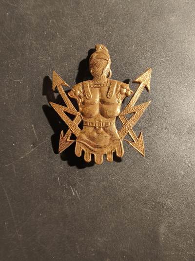 老王徽章第180期 - 比利时陆军通信兵贝雷帽徽