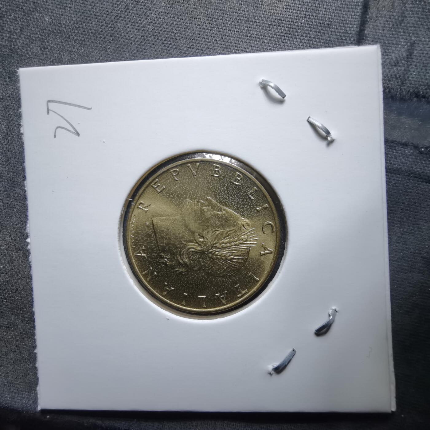 沼泽如烟--第985场 意大利1985年20里拉