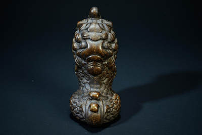 上海都达杂项专场四十七【全场包邮】  紫砂麒麟茶宠摆件