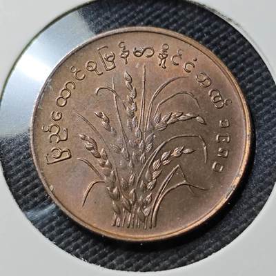 KK钱币收藏小铺  第393期  2月预留时间 周末发货 -  缅甸水稻