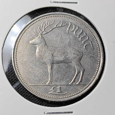 KK钱币收藏小铺  第393期  2月预留时间 周末发货 -  爱尔兰1镑