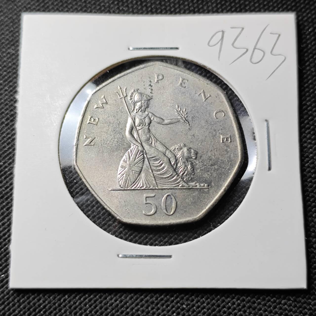 KK钱币收藏小铺  第393期  2月预留时间 周末发货  英国大50便士