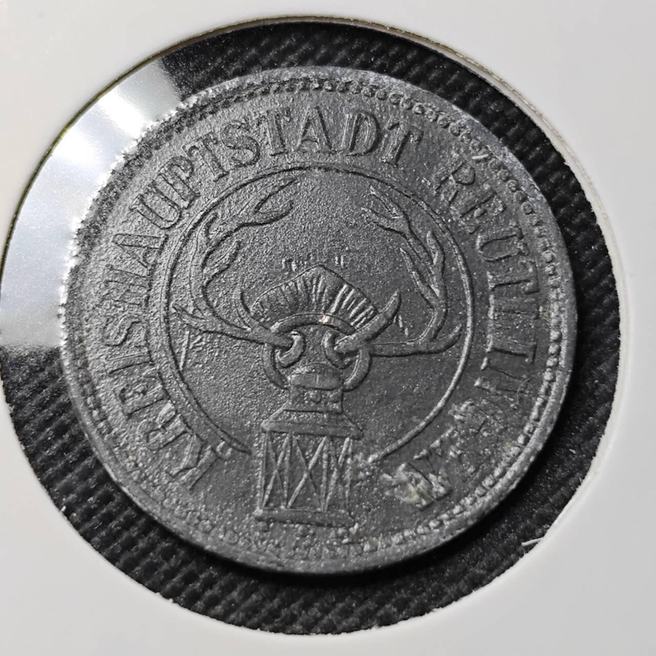 KK钱币收藏小铺  第393期  2月预留时间 周末发货  德紧50芬尼