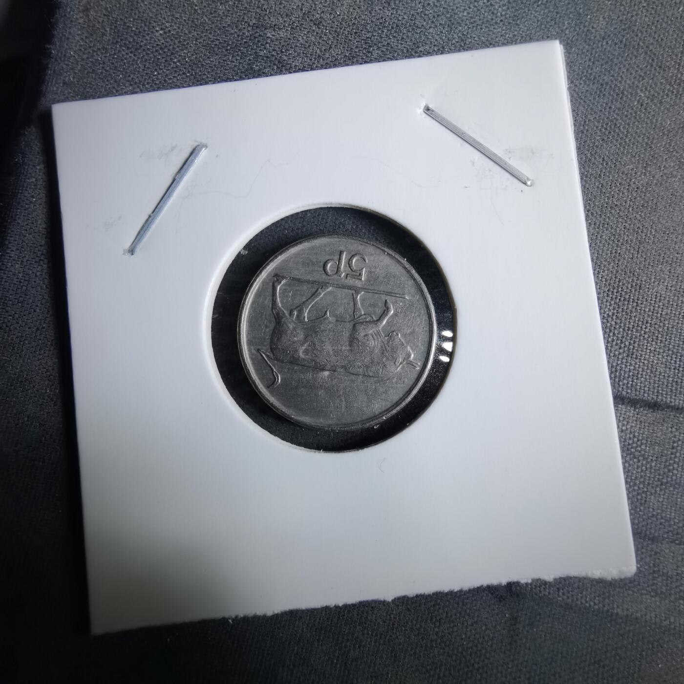 沼泽如烟--第985场 爱尔兰1992年5便士