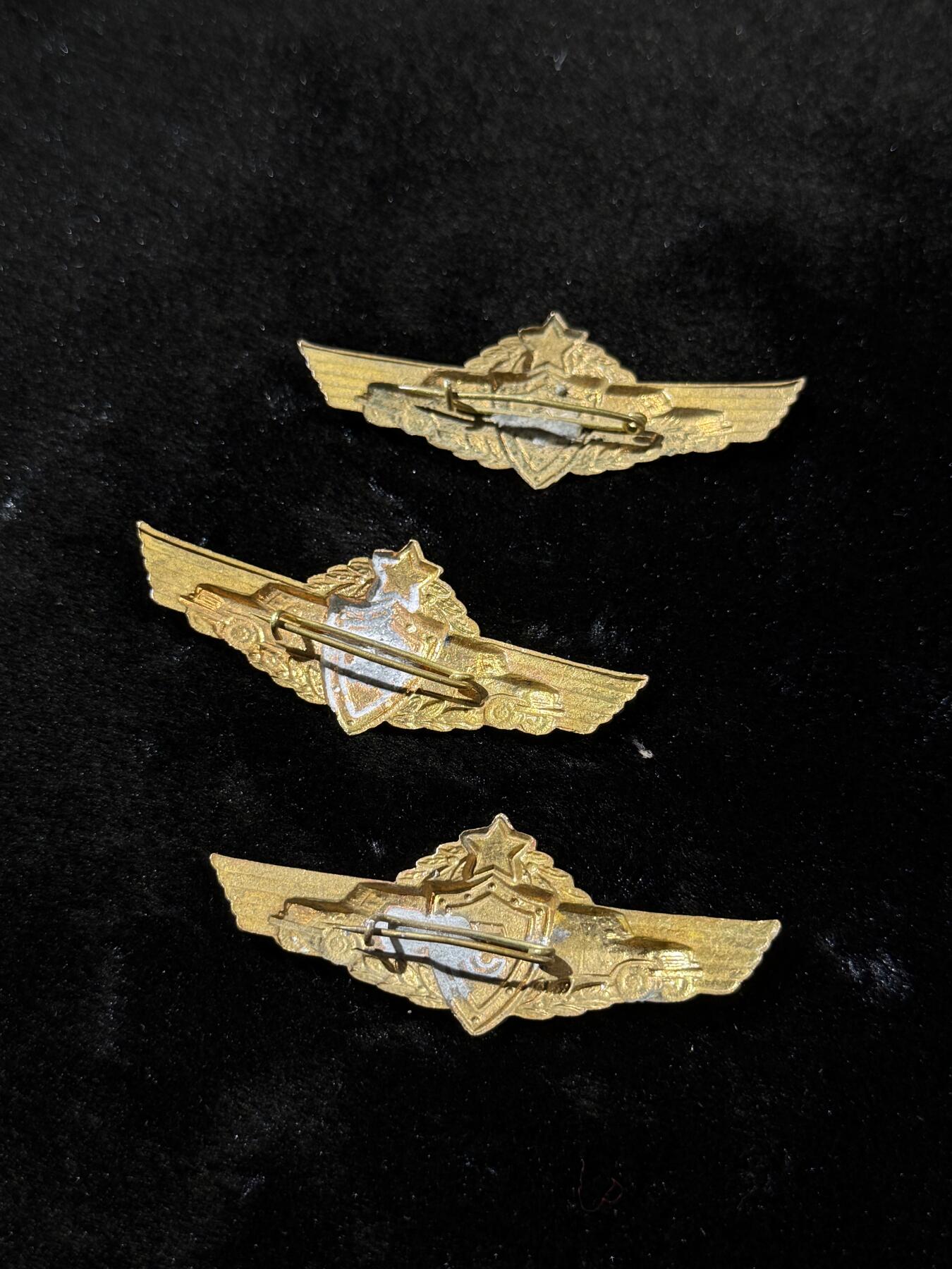 欢庆春节！戎马世界章牌大赏第111期春节大拍 匈人共1-3级汽车兵技能证章