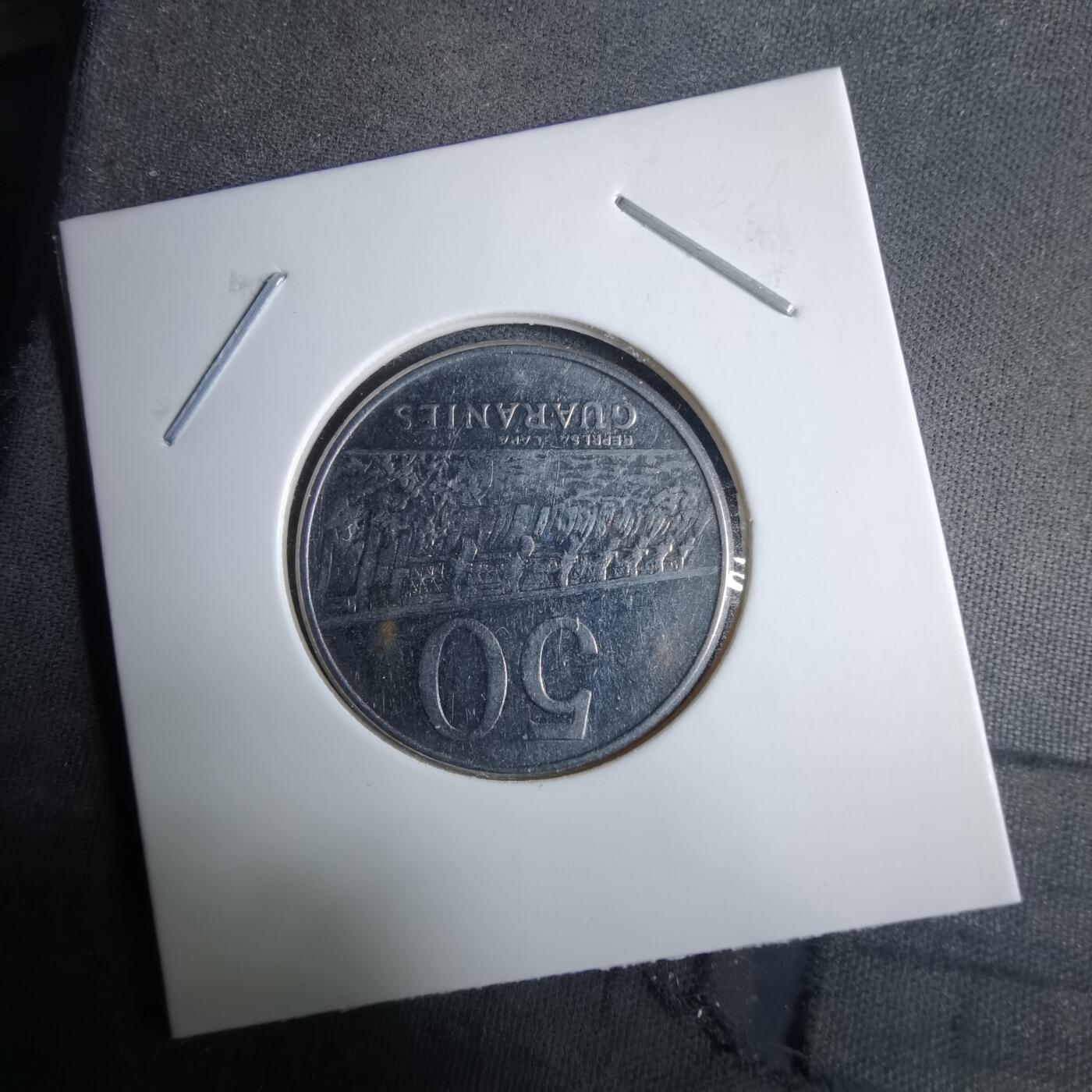 沼泽如烟--第985场 巴拉圭1986年50瓜拉尼