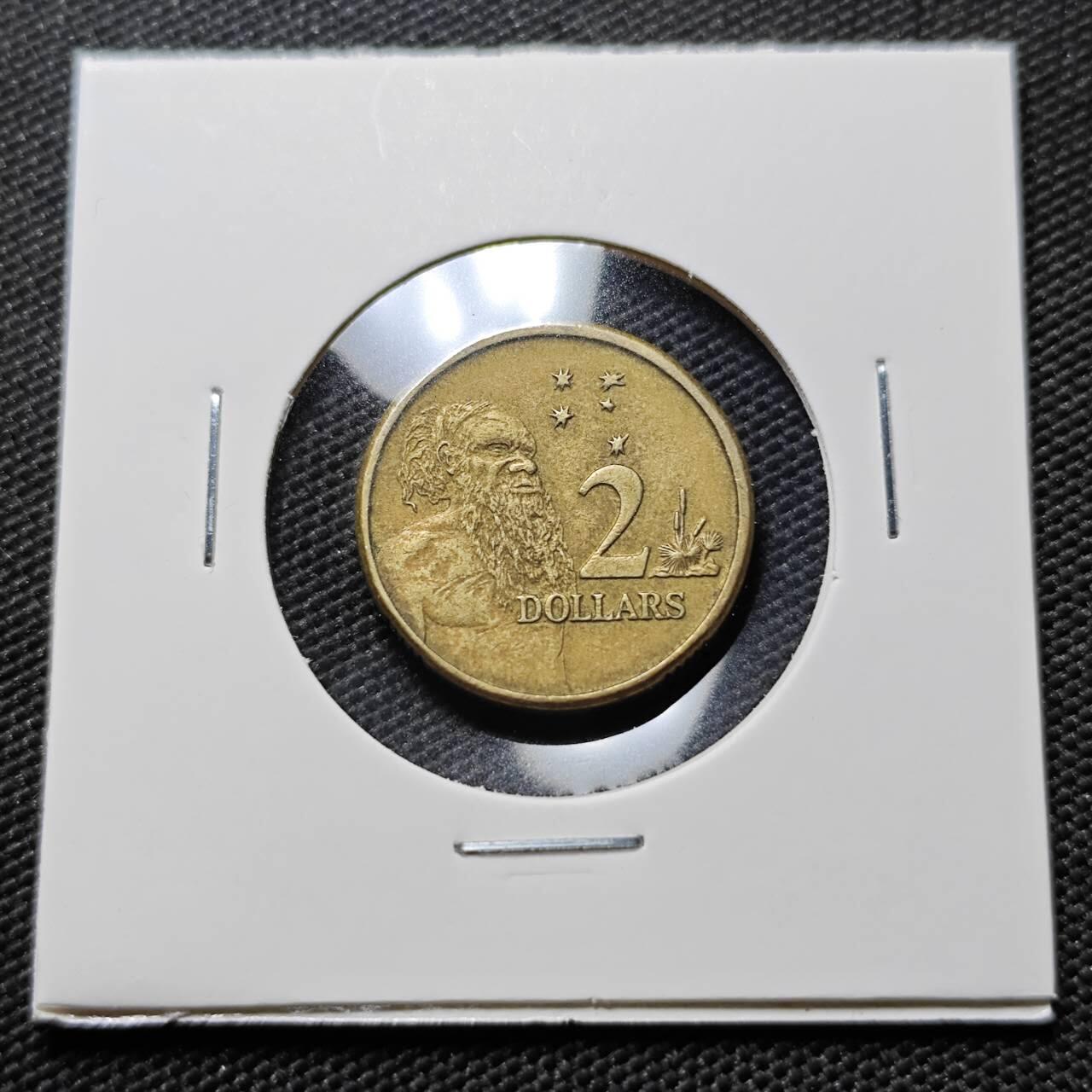 KK钱币收藏小铺  第393期  2月预留时间 周末发货  澳大利亚2元