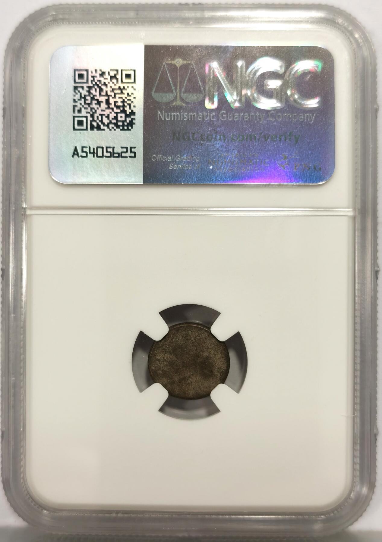 博洋堂“心向春光”2月精品大拍专场暨第160期（全场包邮） NGC MS62 柬埔寨1600-1860年神鸟2PE银币，原光淡彩，东南亚热门品种，MS级属于百里挑一的品相。