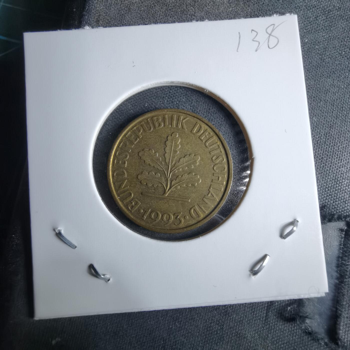 沼泽如烟--第985场 德国1993年10芬尼