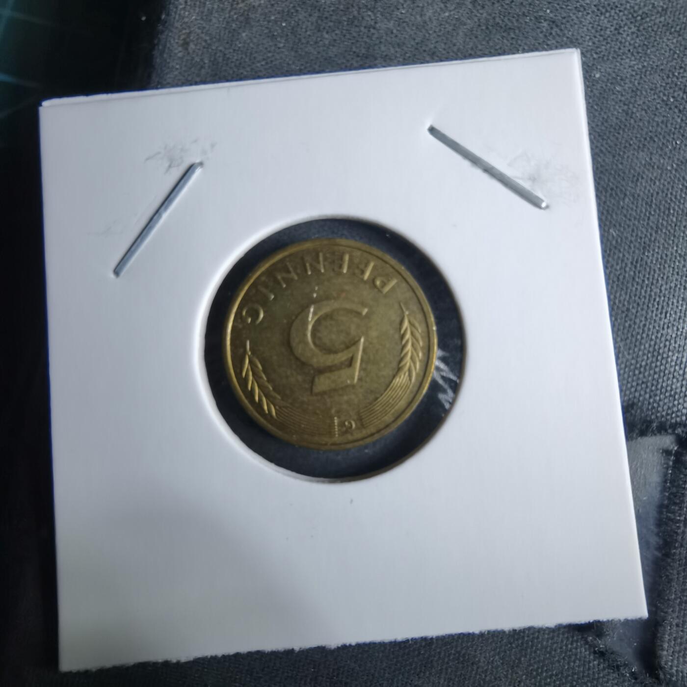 沼泽如烟--第985场 德国1993年5芬尼