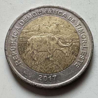 🌹外币初藏🌹🐯2026年第16场 快递将在12号停运 年前需发货的抓紧 ，年后正月十五恢复发货 - 东帝汶2017年200分