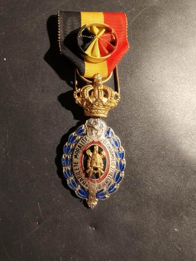 老王徽章第180期 - 比利时金级劳工奖章