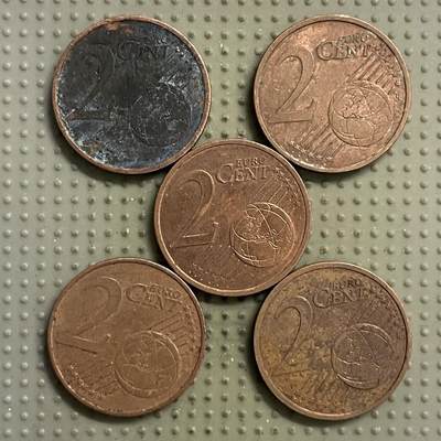 2026年第22场各国散币拍卖（总第172场） - 2欧分5枚