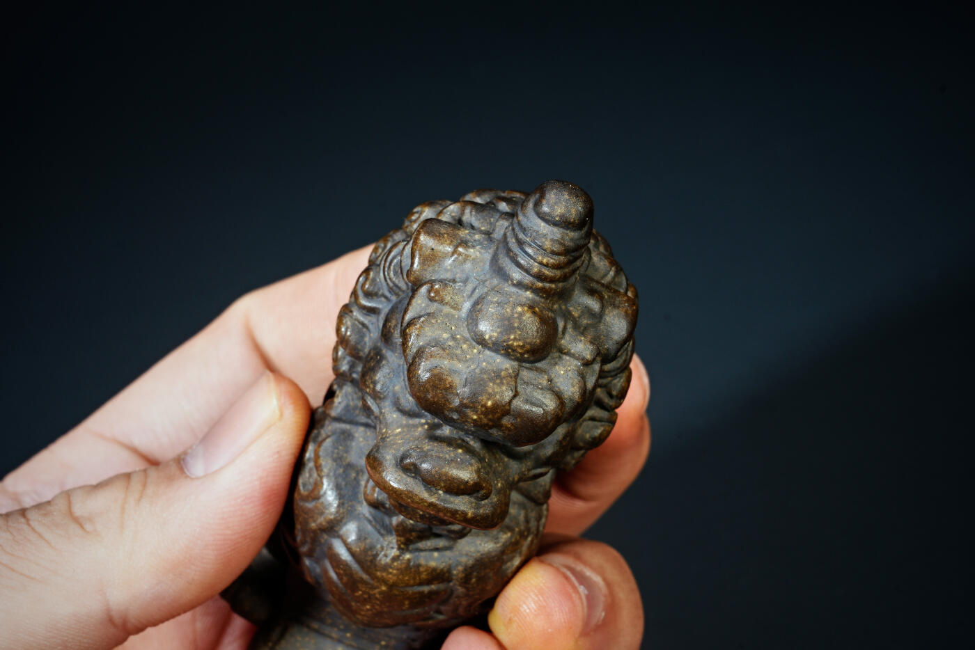 上海都达杂项专场二十一（全场包邮） 紫砂麒麟茶宠摆件