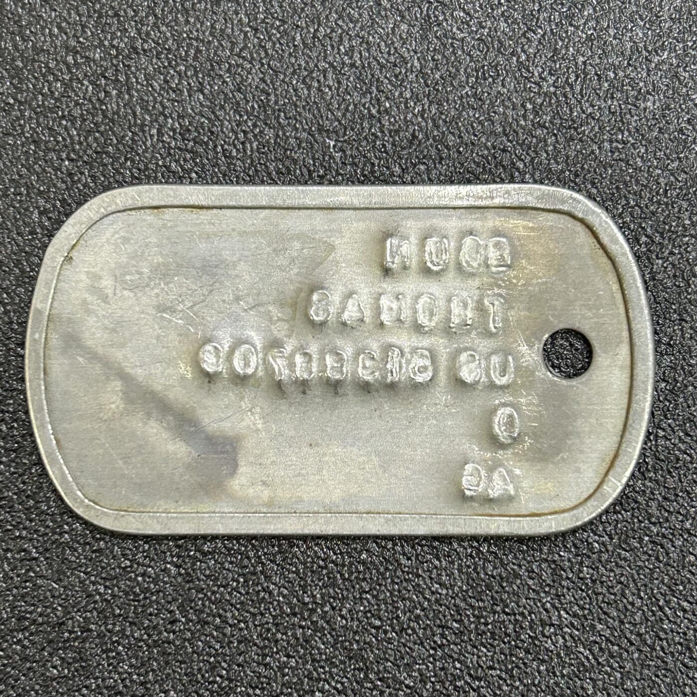 西秦中古拍卖第七十五期 越南战争时期 美军身份牌4号