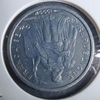 沼泽如烟--第985场 - 法属波利尼西亚1999年2法郎