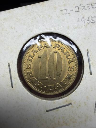 2025年集古藏今外币拍卖第二期-第4场—（总第304拍），可以寄存60天，满160元包邮。 - 1965年南斯拉夫10帕拉