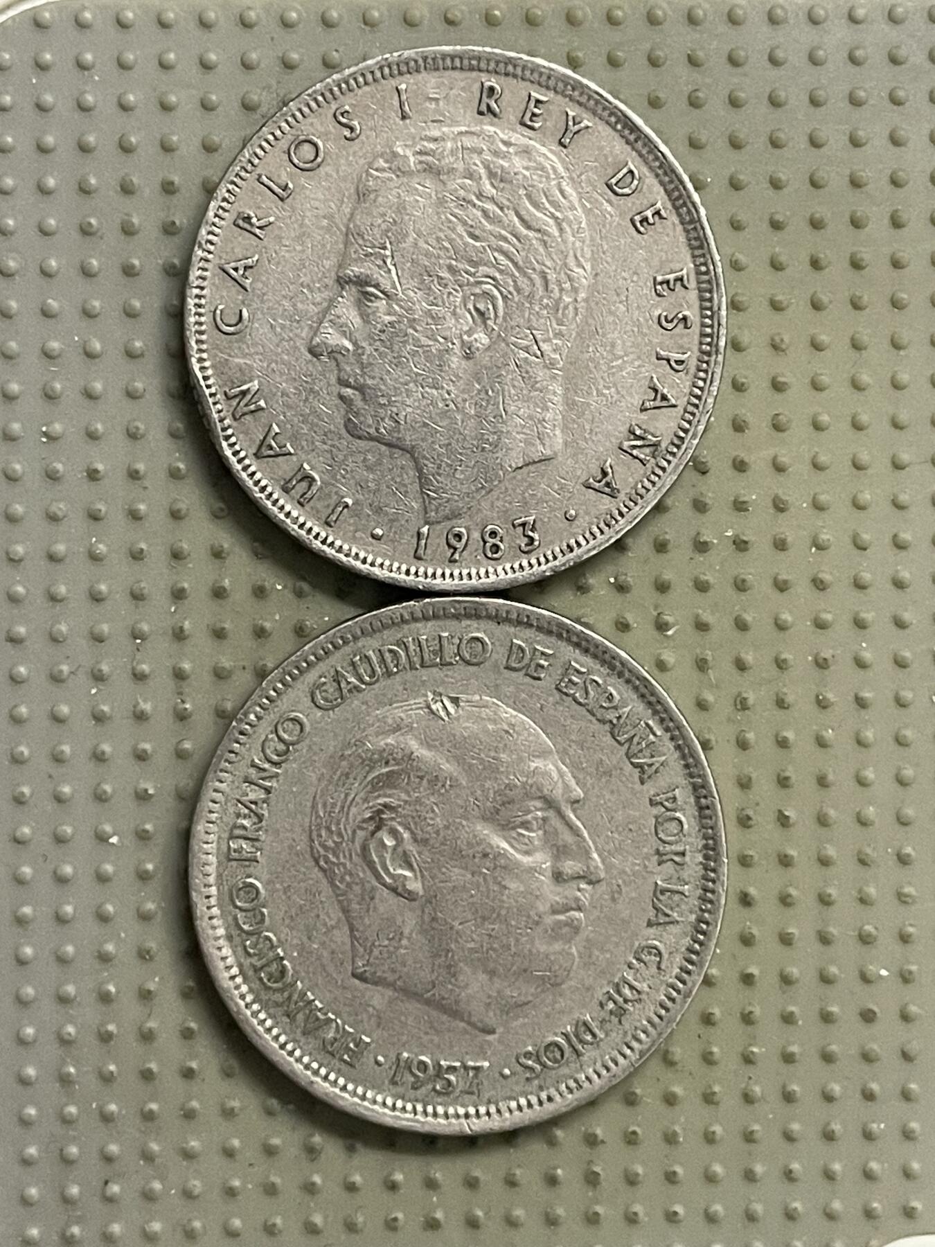 2026年第22场各国散币拍卖（总第172场） 西班牙25比赛塔2枚