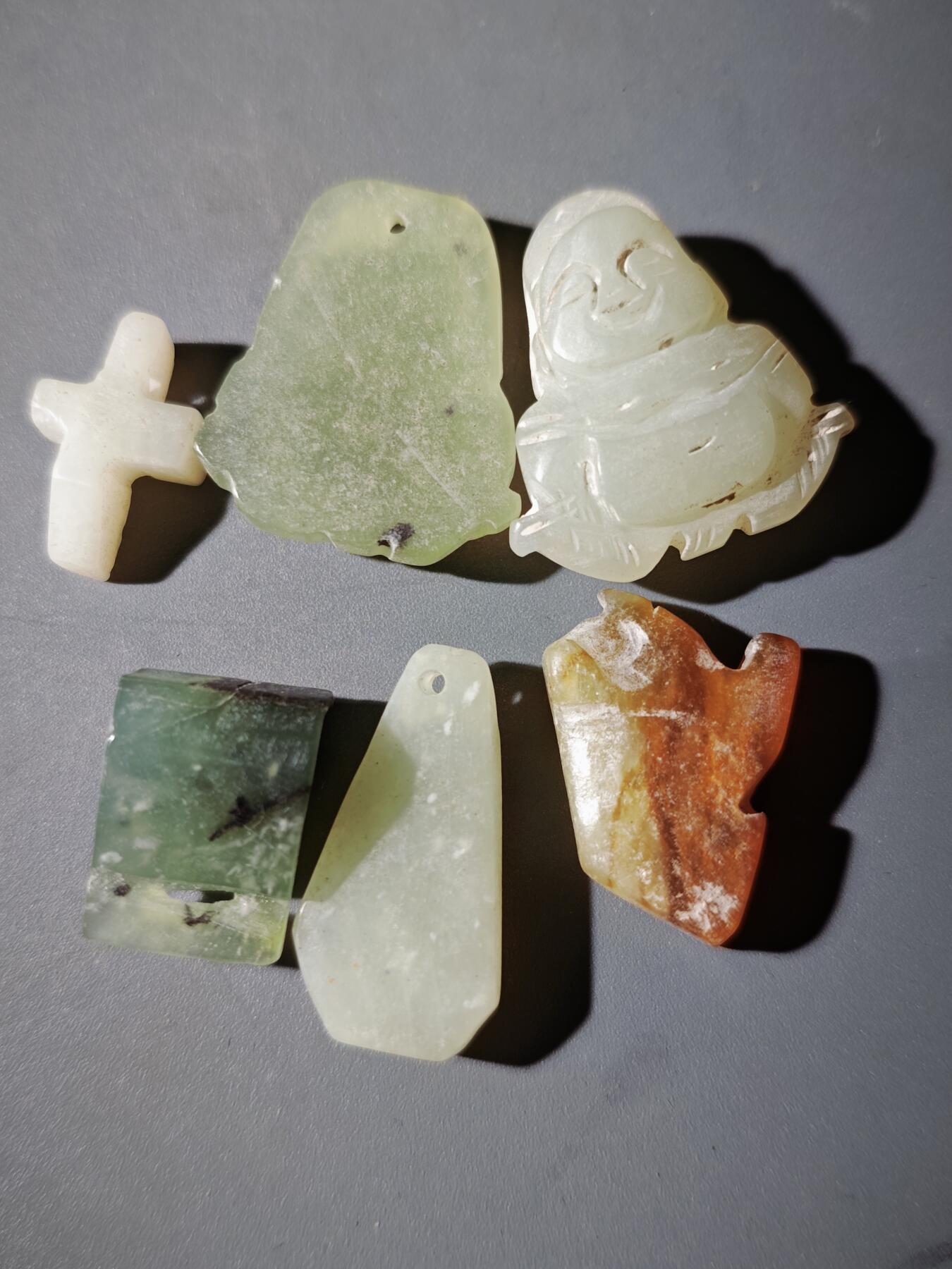 116期新疆红钱粟特钱币丝路钱币专场 1 岫玉一组