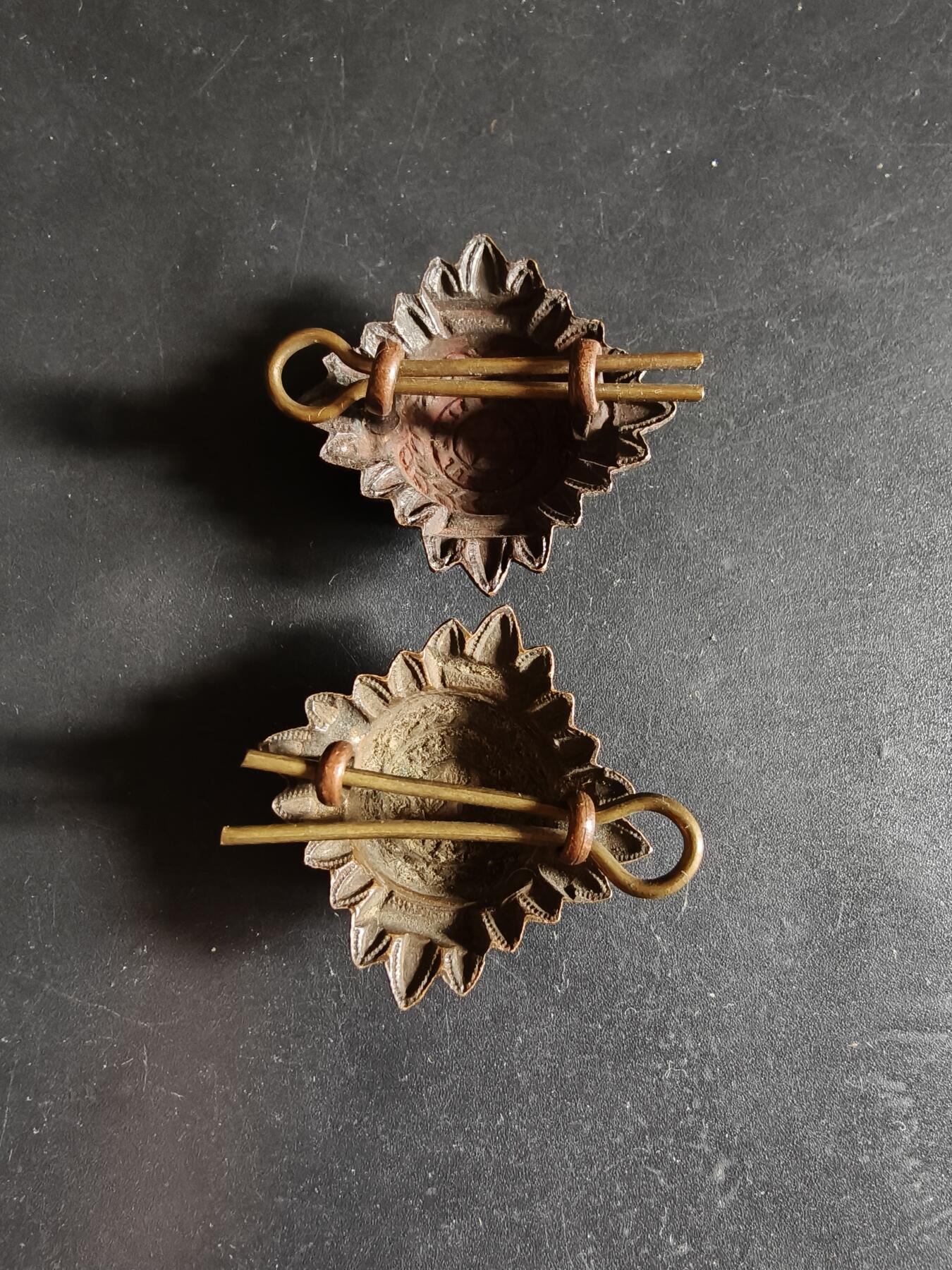 老王徽章第180期 英国军衔配饰一组    巴斯星    一战时期