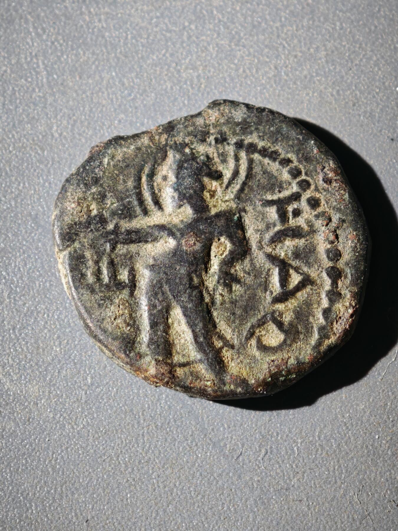 116期新疆红钱粟特钱币丝路钱币专场 C2丝路铜币