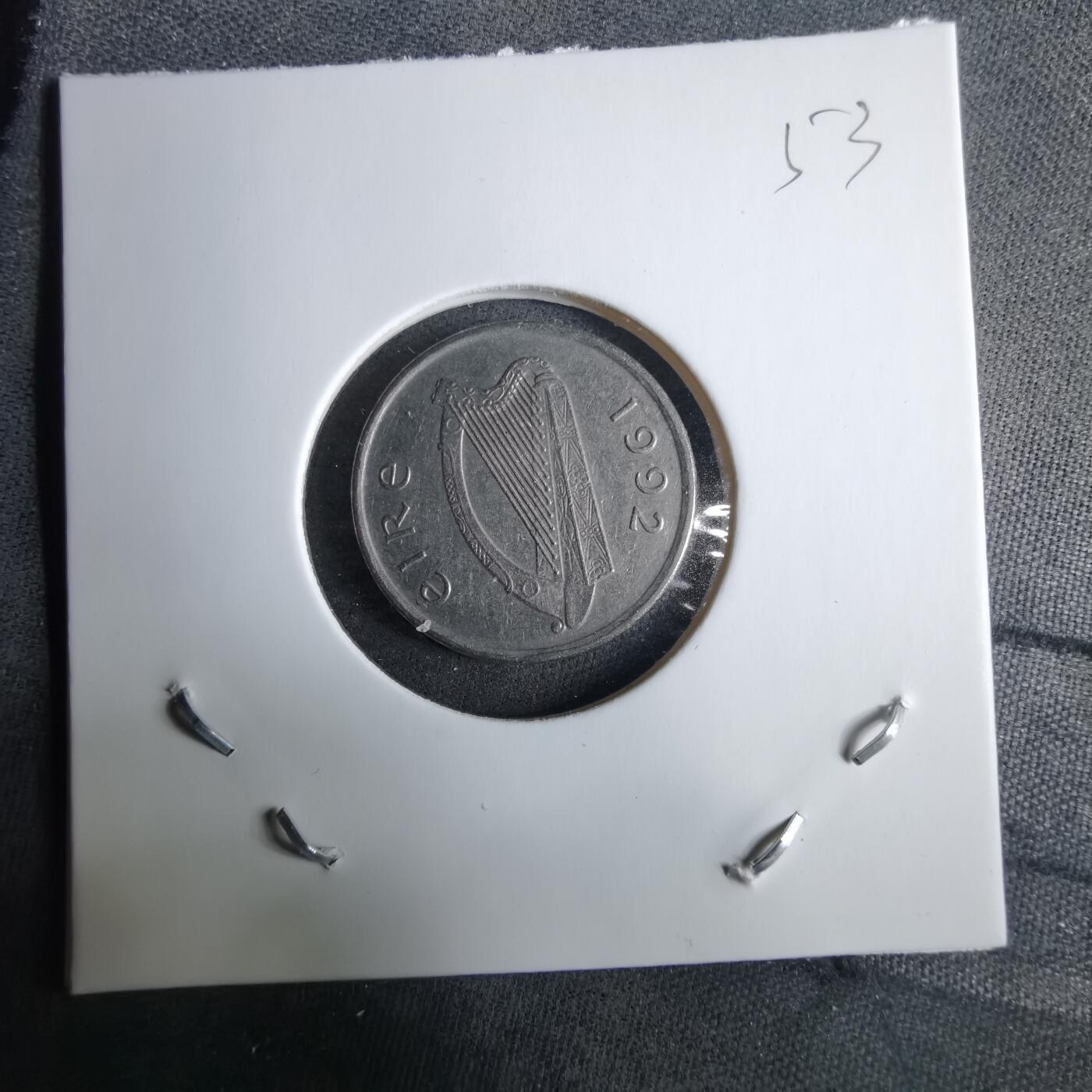 沼泽如烟--第985场 爱尔兰1992年5便士