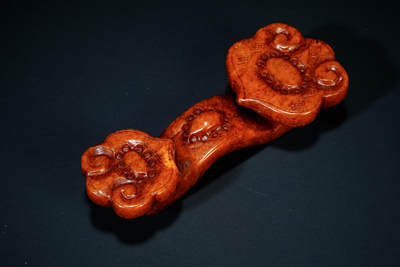 上海都达杂项专场二十一（全场包邮） - 古玉玉如意手把件90-60