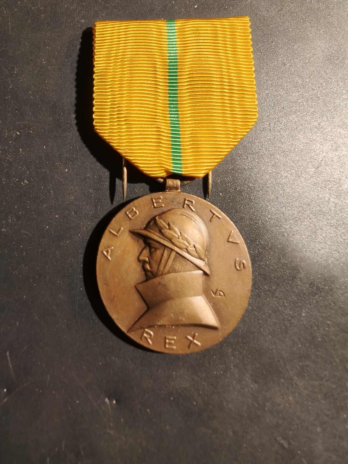 老王徽章第180期 比利时阿尔贝一世国王执政纪念章