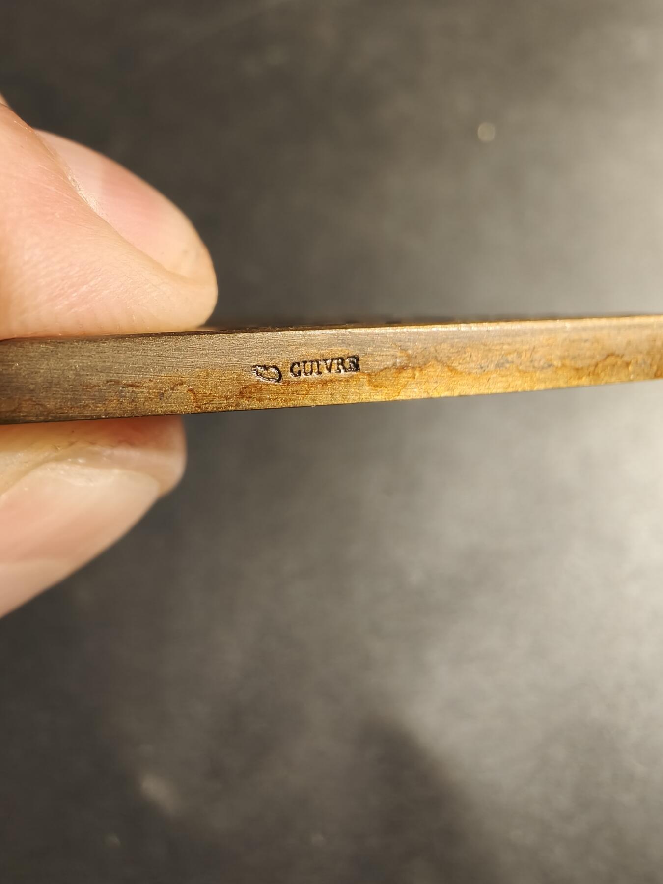 老王徽章第180期 法国1928年医学院学生前往水疗和气候站的旅行方形大铜章     尺寸42×68mm     重量92.1g