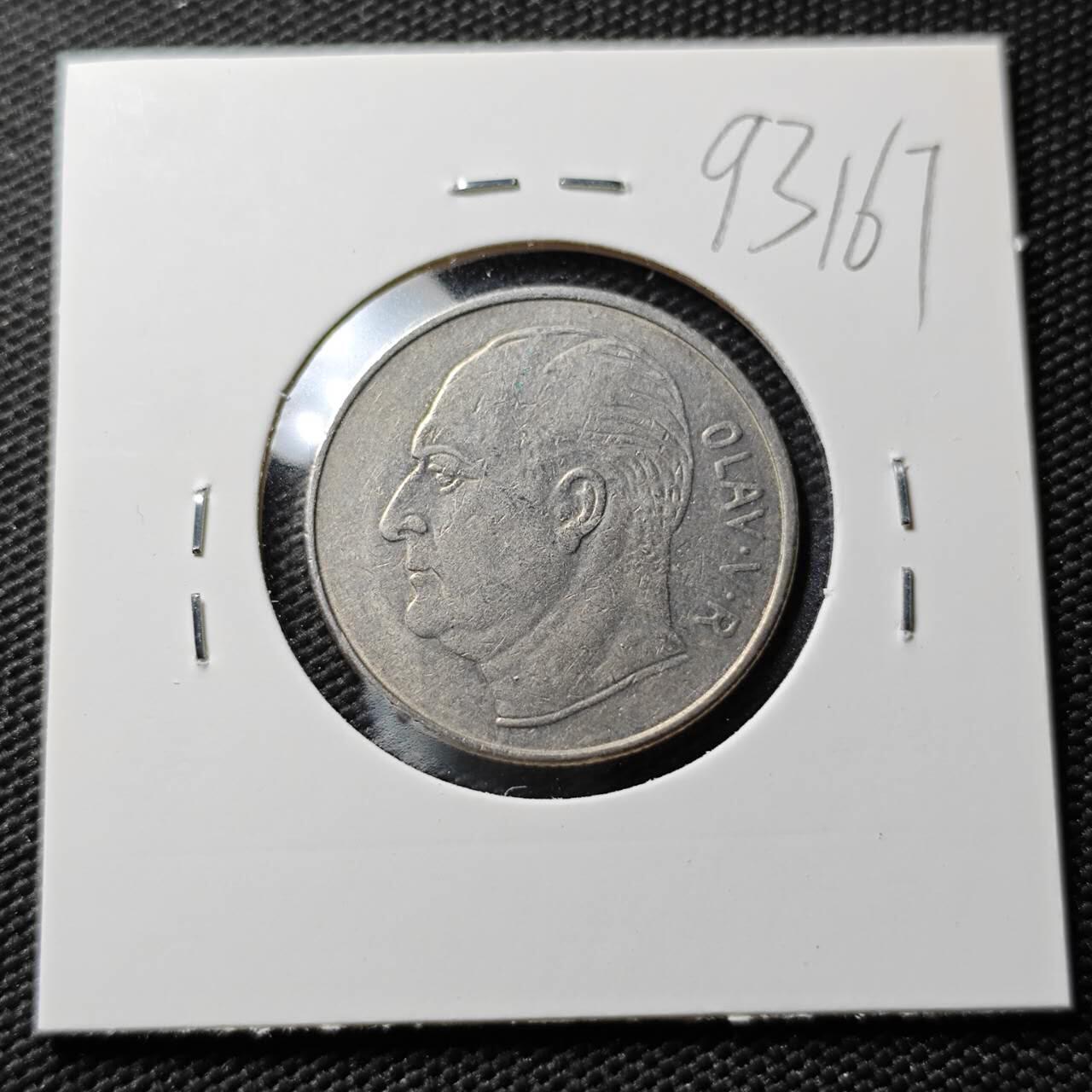 KK钱币收藏小铺  第393期  2月预留时间 周末发货  挪威1克朗