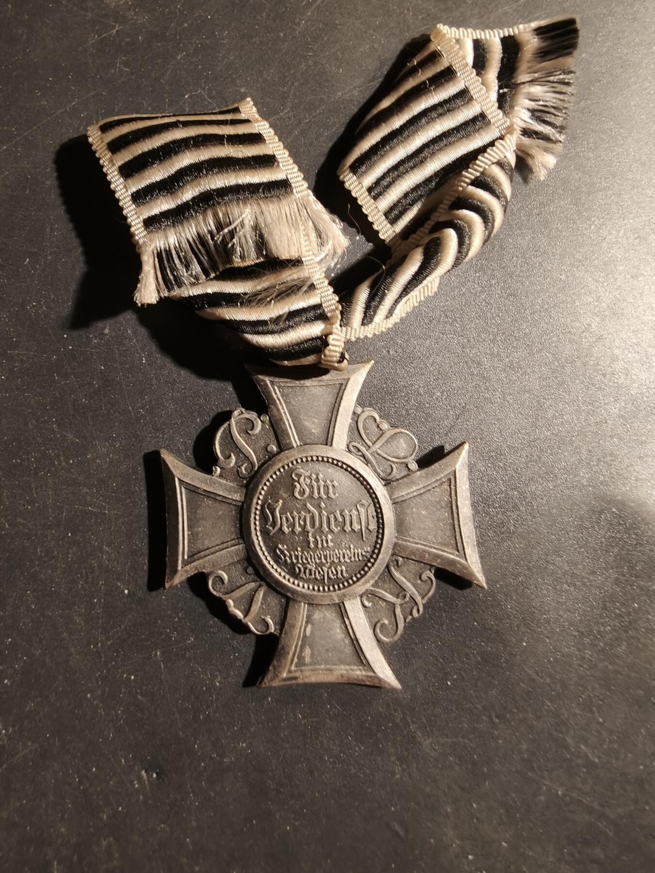 老王徽章第180期 德国一战基夫霍伊泽老兵协会十字奖章