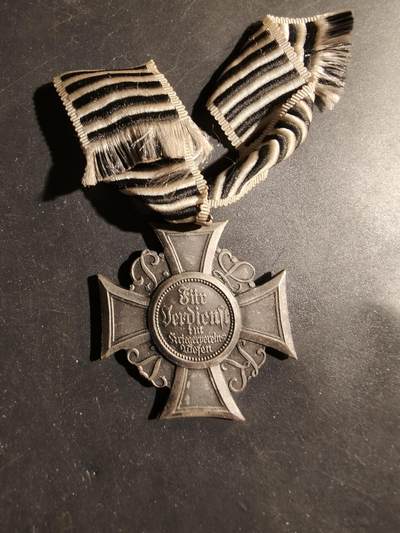 老王徽章第180期 - 德国一战基夫霍伊泽老兵协会十字奖章