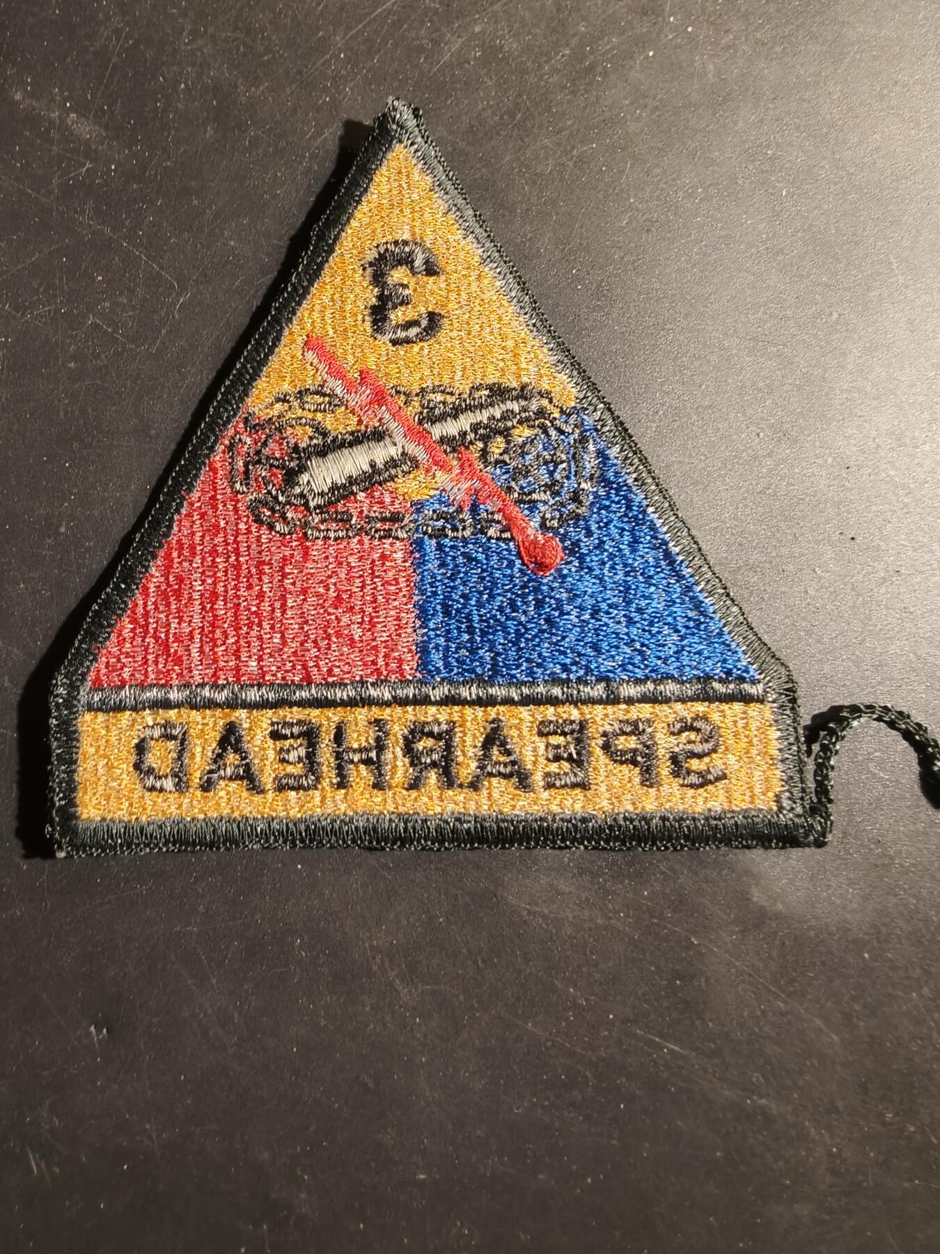 老王徽章第180期 美国陆军第3装甲师臂章