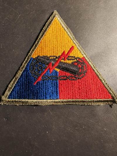 老王徽章第180期 - 美国二战装甲师臂章