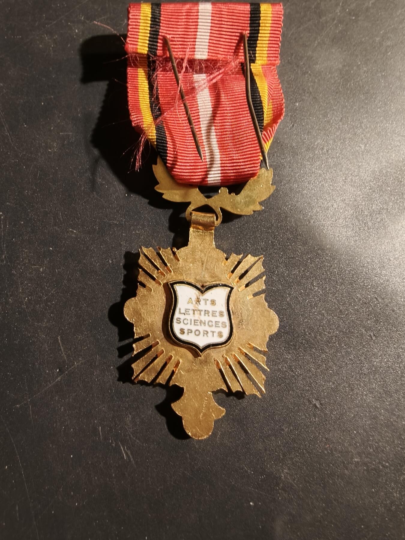 老王徽章第180期 法国骑士级艺术、文学、科学和体育勋章     原盒