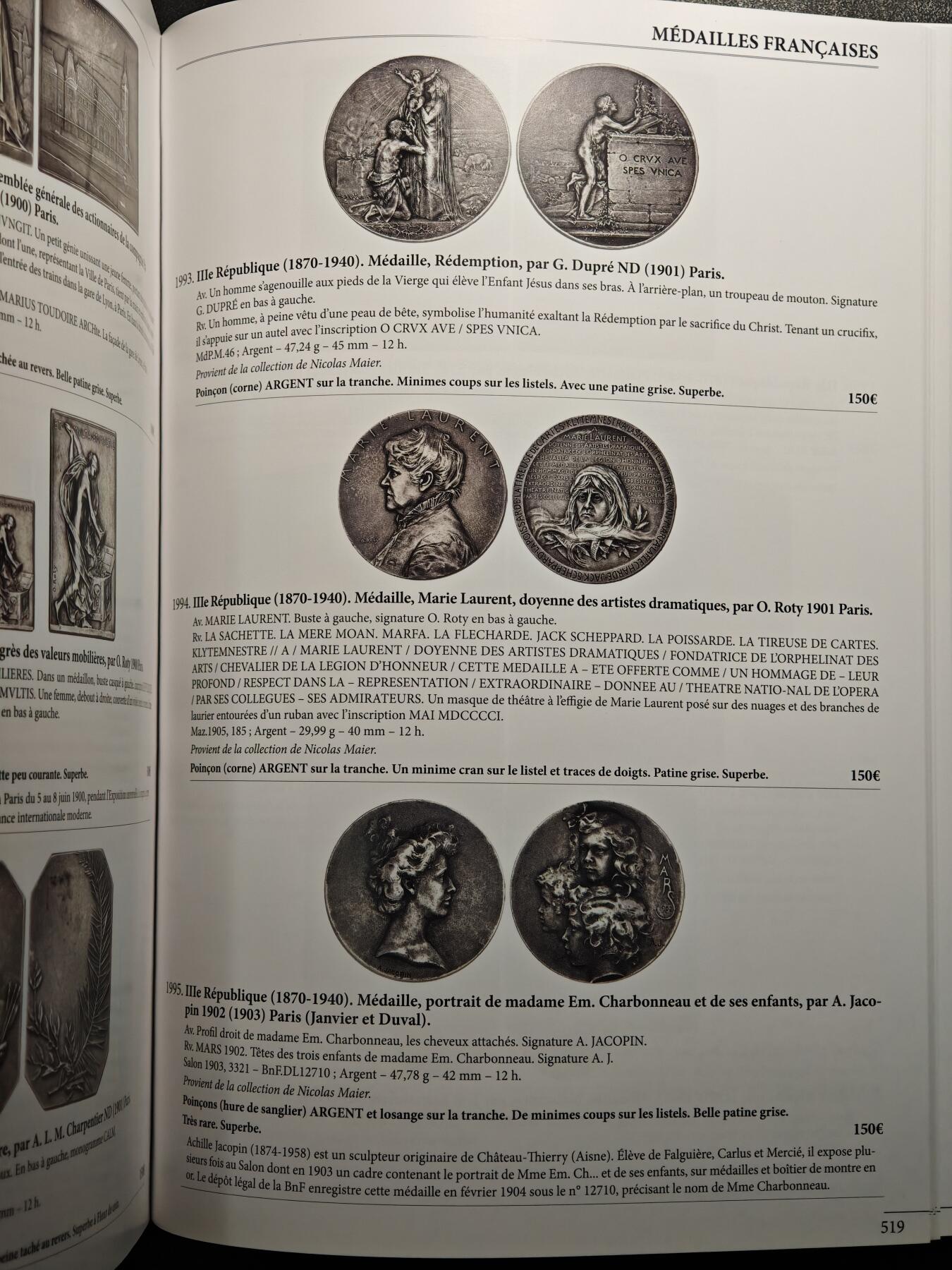 【德藏】世界币章拍卖第164期（拍品征集中~欢迎藏友联系）