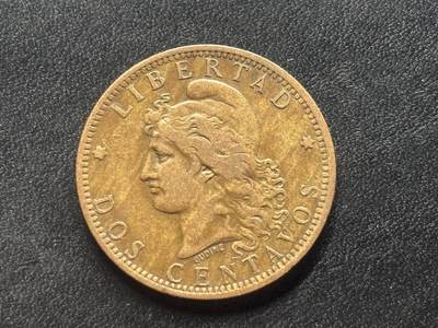 邮泉阁限时拍卖第四十一场（硬币在国外。请付邮费6元。） - 阿根廷1884年2分