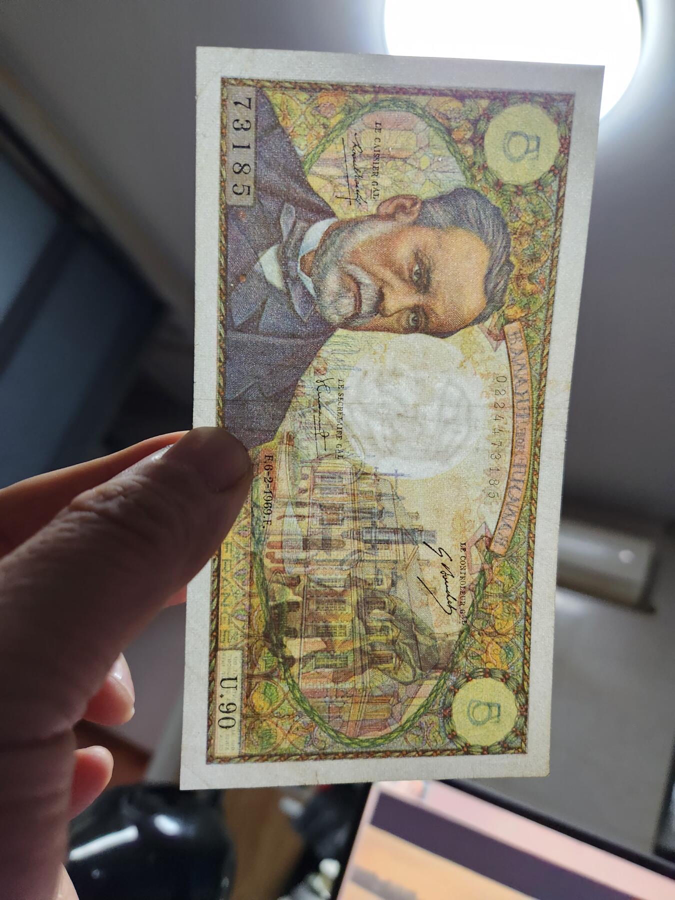 2月4号晚上8点 外国纸币自动截拍第17场 5法郎