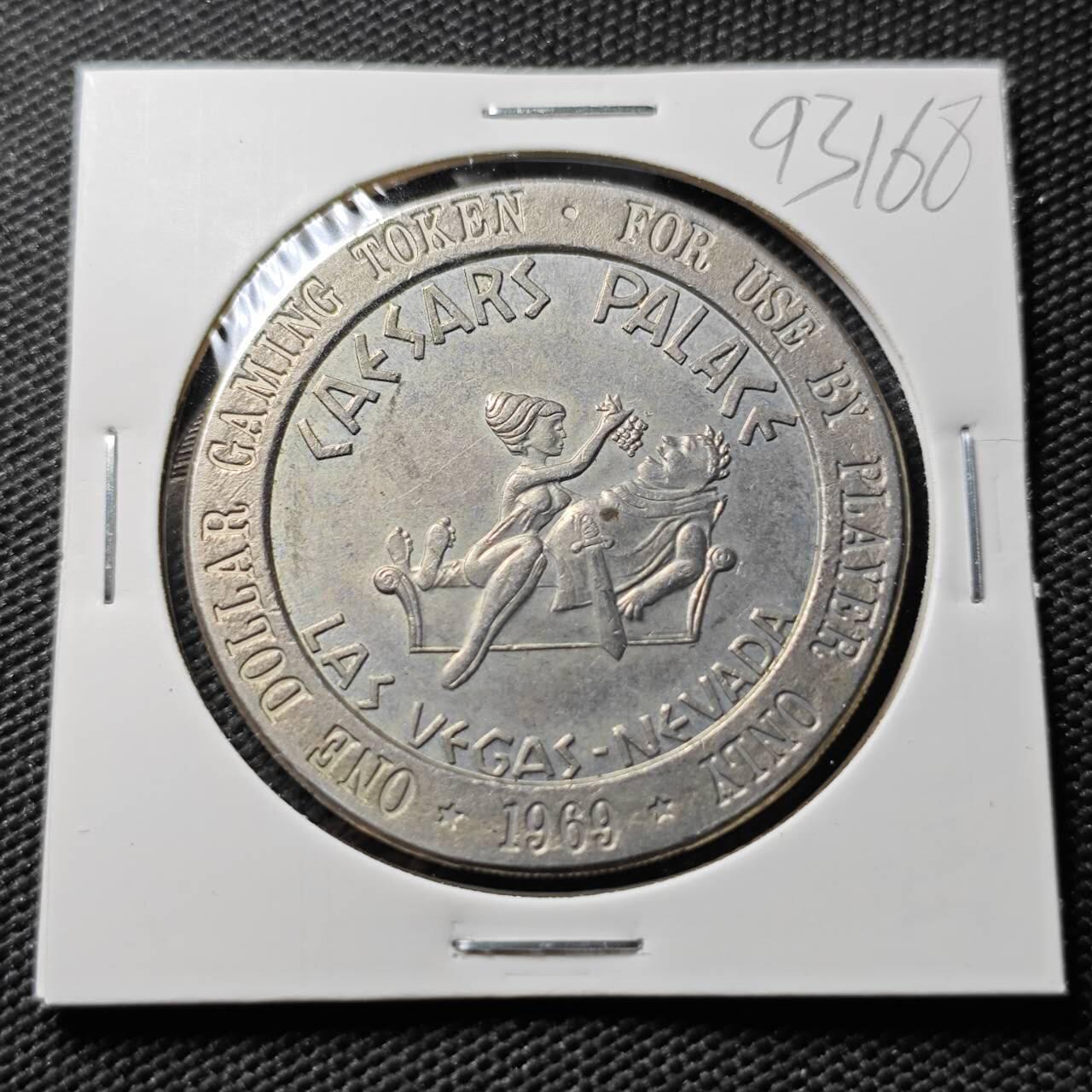 KK钱币收藏小铺  第393期  2月预留时间 周末发货  1969代币一枚