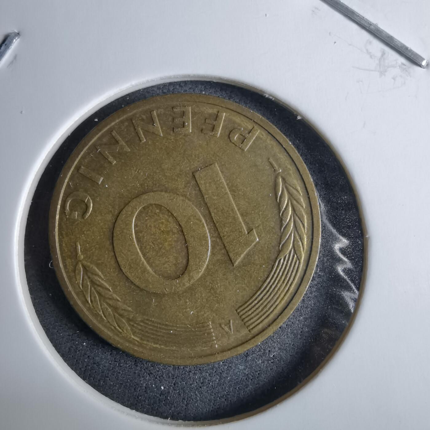 沼泽如烟--第985场 德国1993年10芬尼