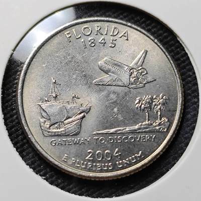 KK钱币收藏小铺  第393期  2月预留时间 周末发货 -  美国25分纪念币