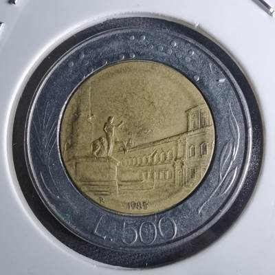 沼泽如烟--第985场 - 意大利1985年500里拉