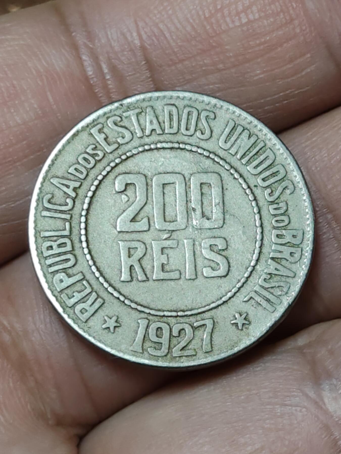 2026年第十九场(总第一百八十八场）外国好品散币场(免佣金) 巴西🇧🇷1927年200瑞斯